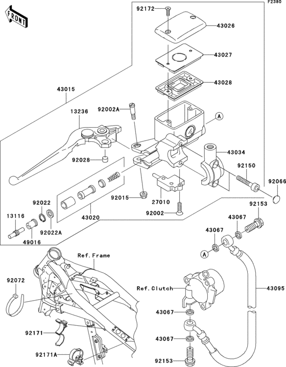 Clutch master cylinder