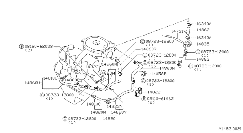 Secondary air system