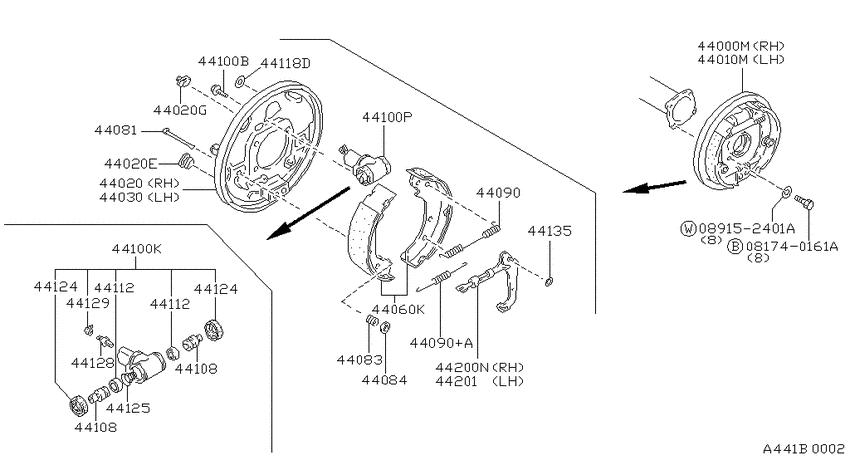 Rear brake