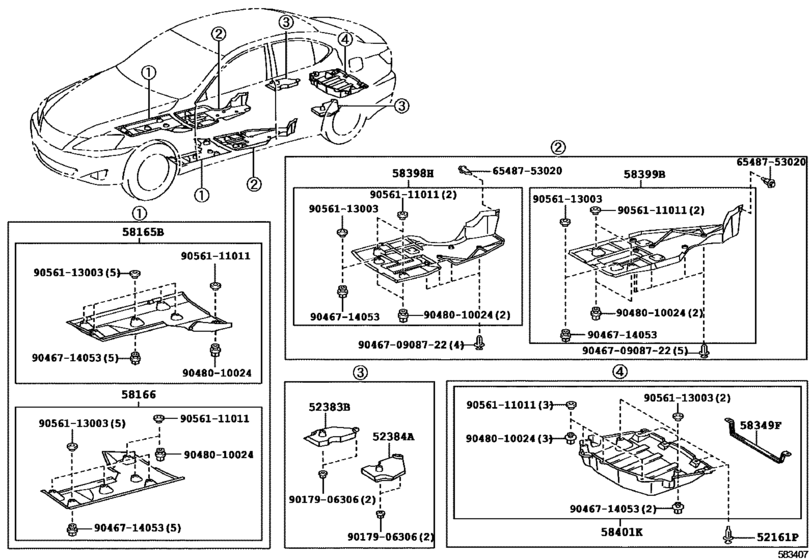 Floor Pan & Lower Back Panel