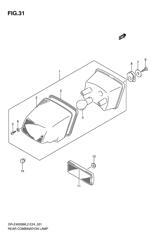Rear combination lamp