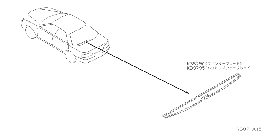 rear windshield wiper