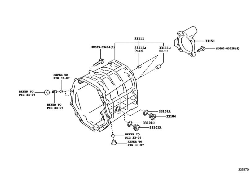 Clutch Housing & Transmission Case (Mtm)