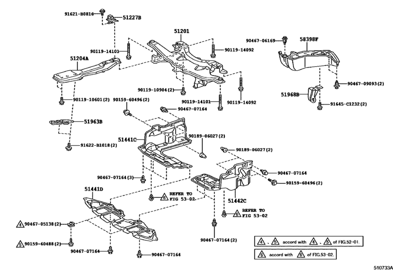 Suspension Crossmember & Under Cover
