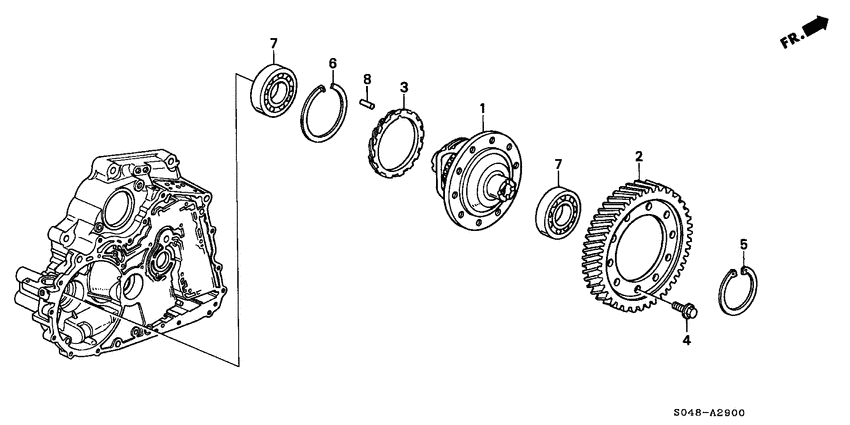 Differential gear