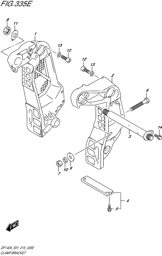 Clamp bracket