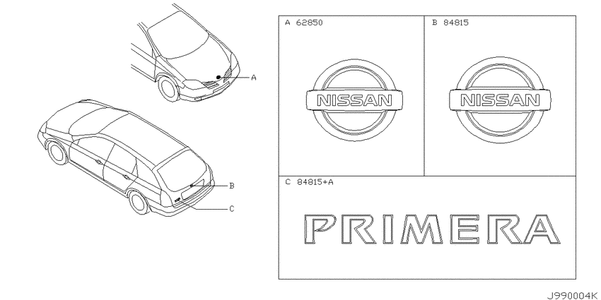 Emblem & name label