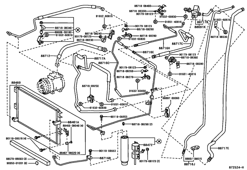 Heating & Air Conditioning - Cooler Piping