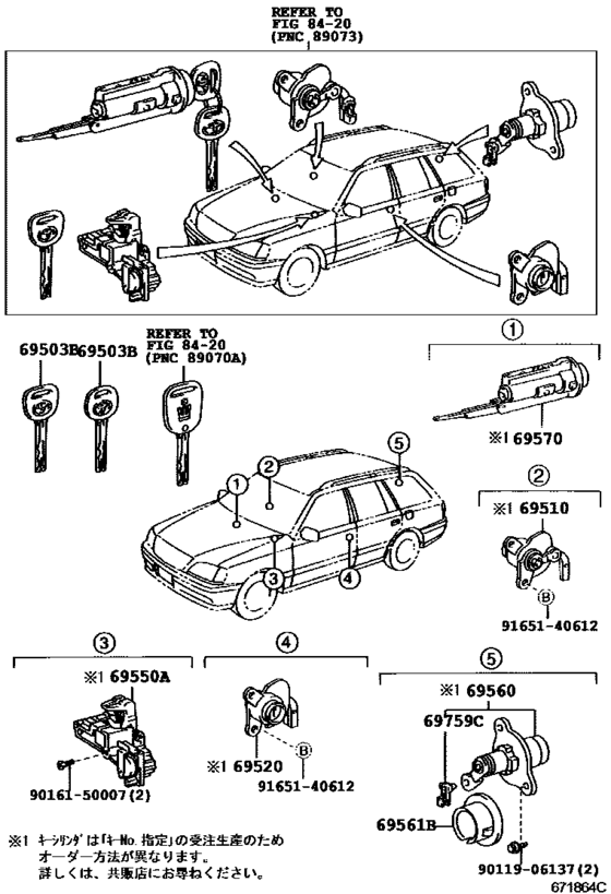 Lock Cylinder Set