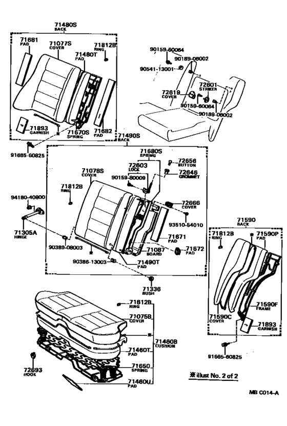 Rear Seat & Seat Track