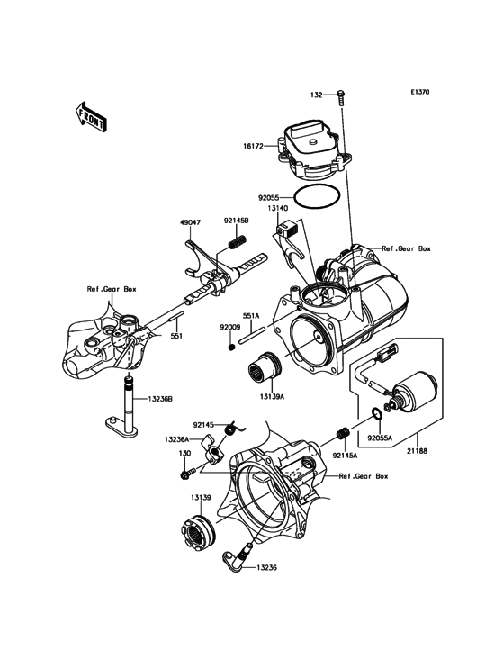 Gear Change Mechanism