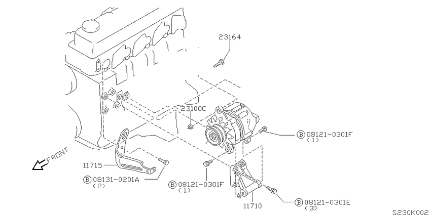 Alternator fitting