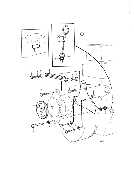 Rebuilding kit for fresh-water cooling