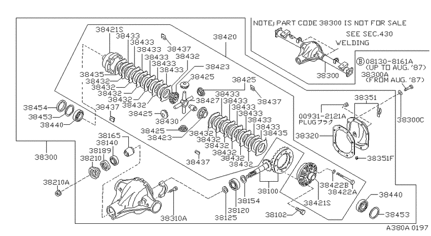 Rear final drive