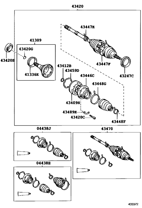 Front Drive Shaft