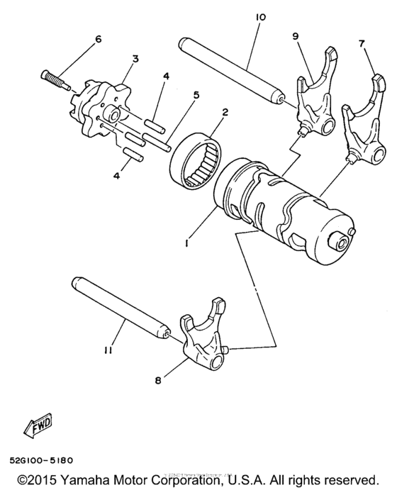 Shift Cam & Fork