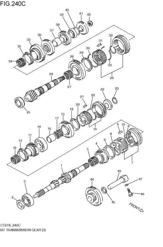 mt - transmission gear