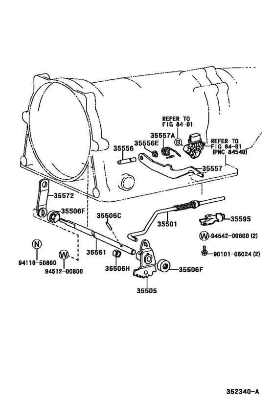 Throttle Link & Valve Lever (Atm)
