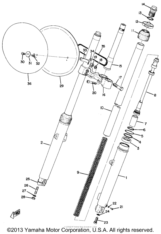 Front fork