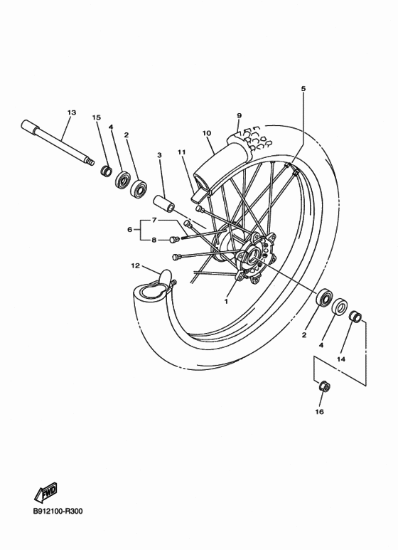 Front wheel
