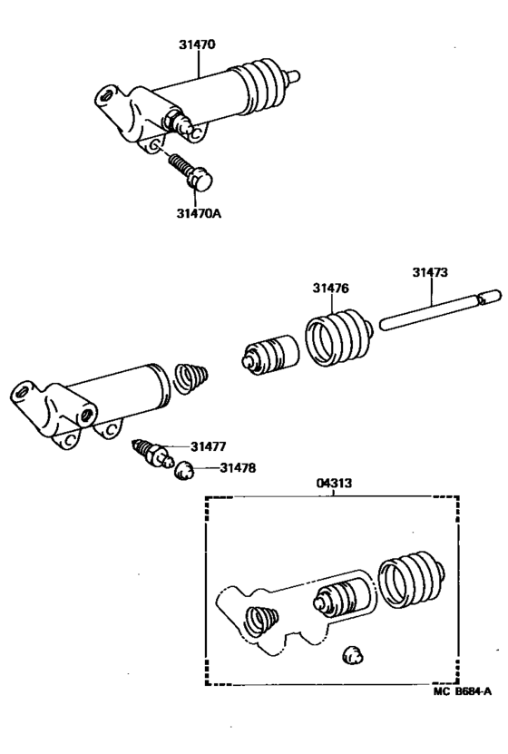 Clutch Release Cylinder