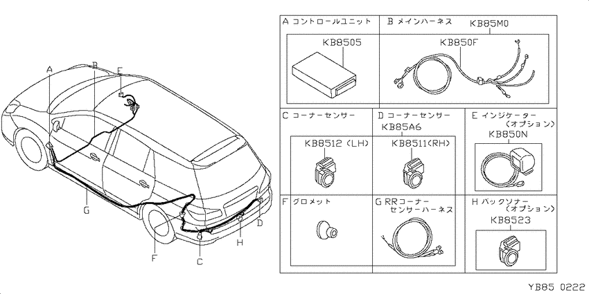 corner sensor