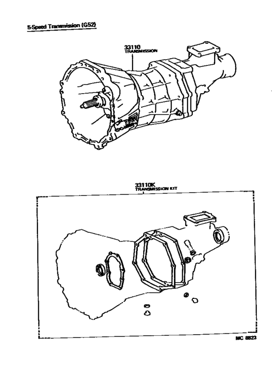 Transaxle Or Transmission Assy & Gasket Kit (Mtm)
