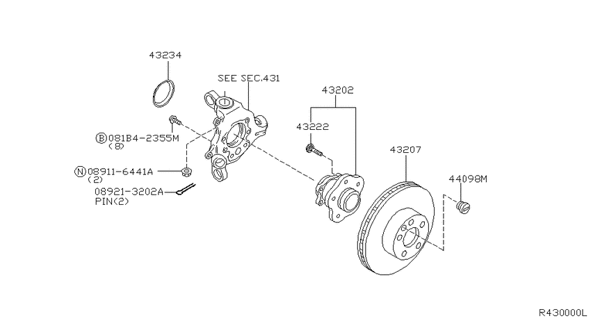 Rear axle
