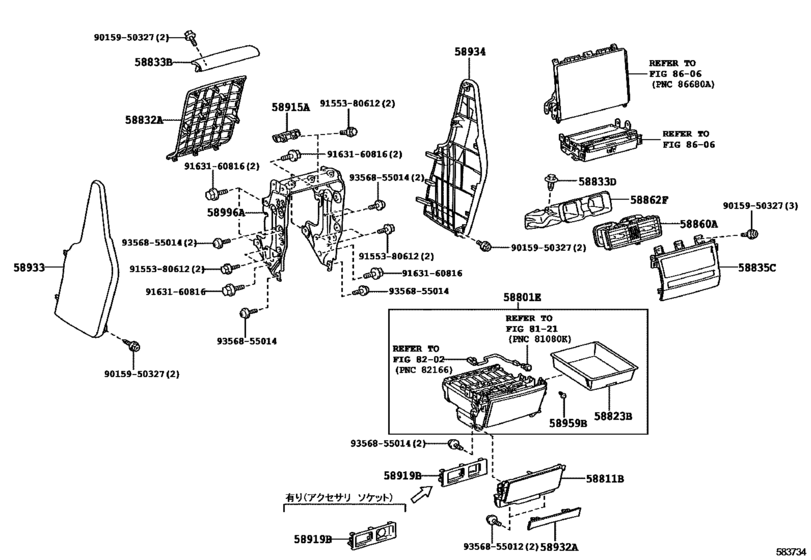 Console Box & Bracket