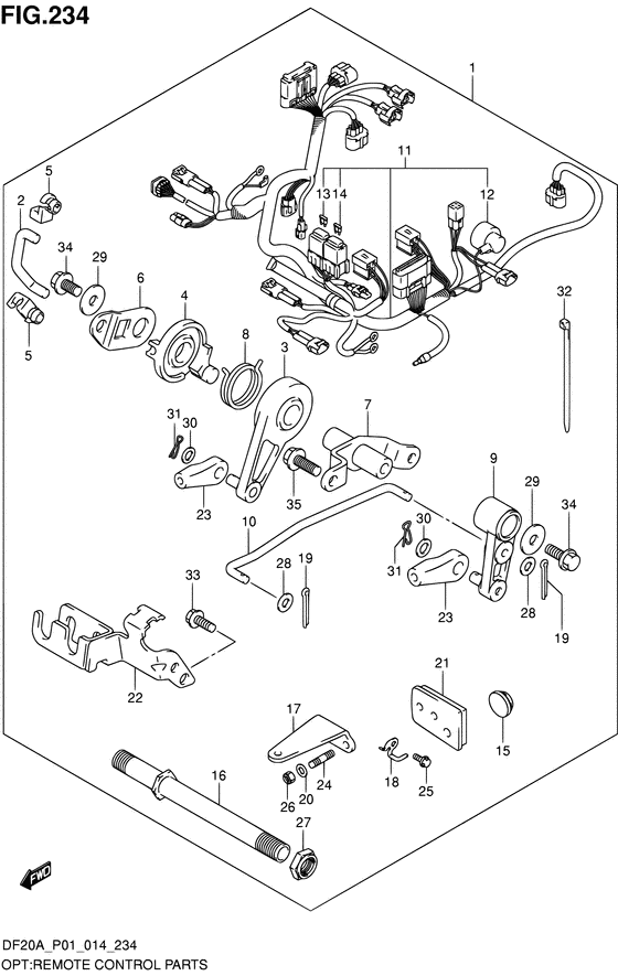 Opt:remote control parts