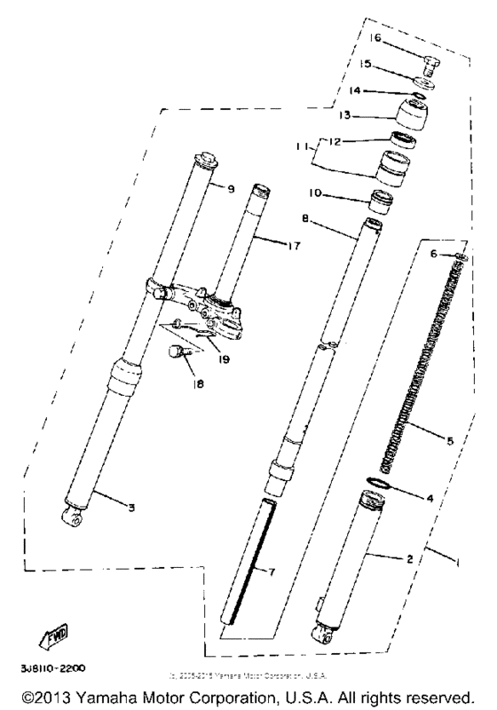 Front fork