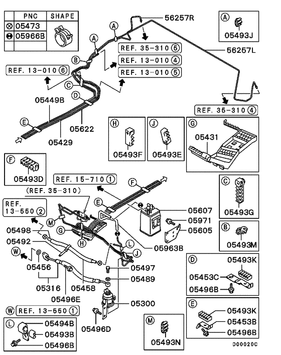 Fuel line & vapor gas control