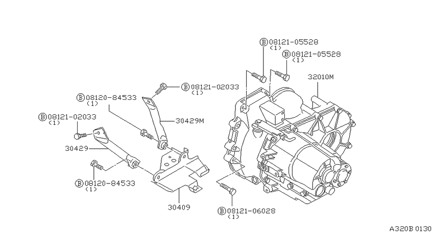 Manual transmission, transaxle & fitting