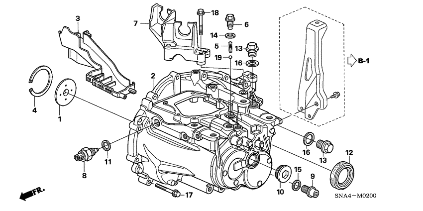 Transmission case