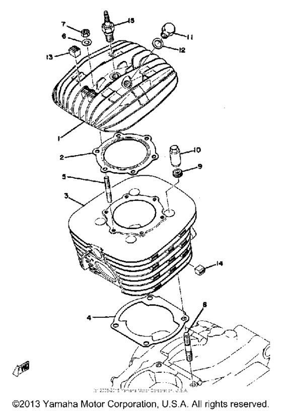 Cylinder head & cylinder
