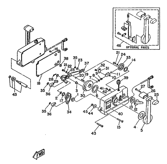 Remote control assy