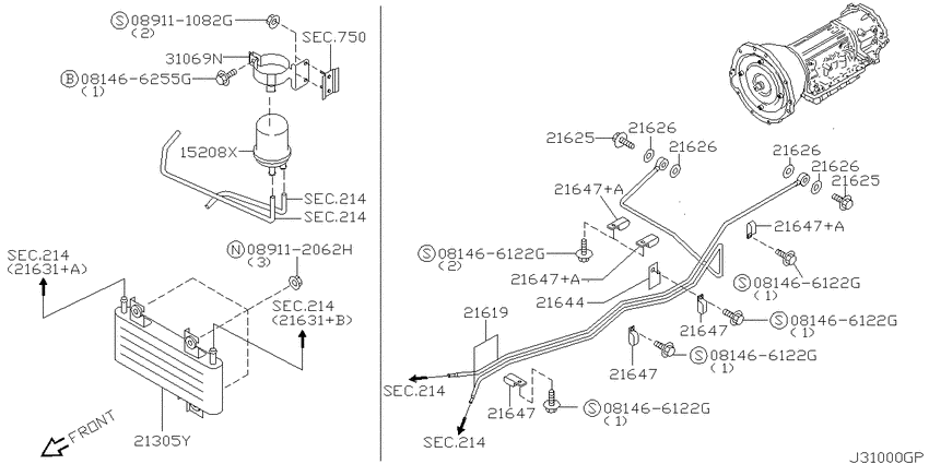 Auto transmission,transaxle & fitting