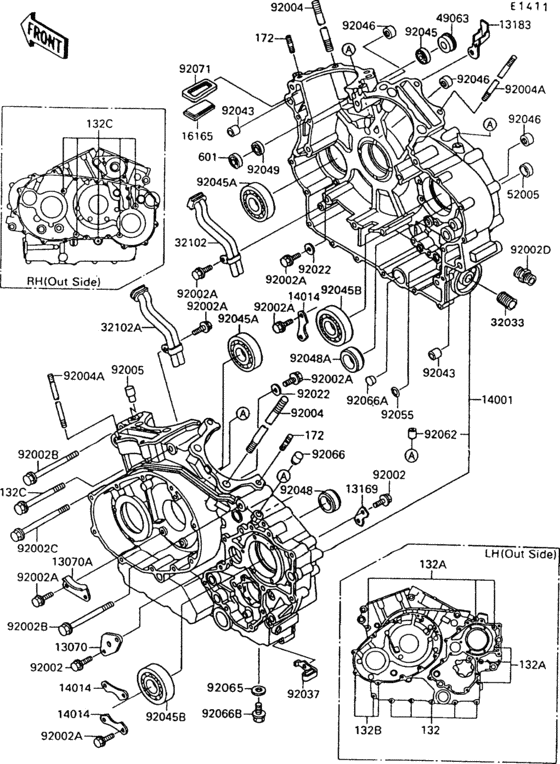 Crankcase(1/2)
