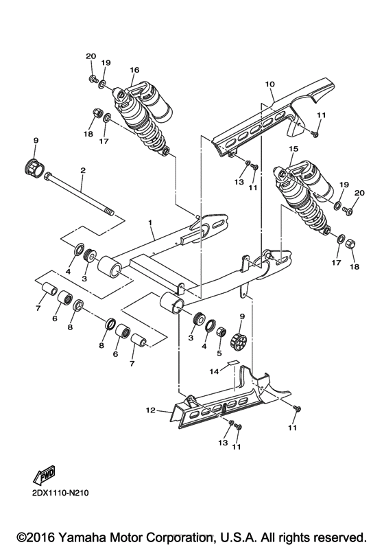 Rear arm & suspension