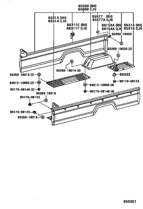 Rear Body Side Panel