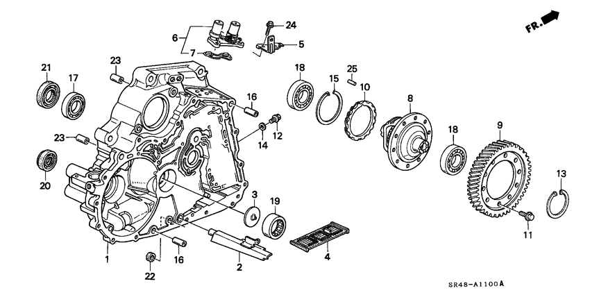 Torque converter housing