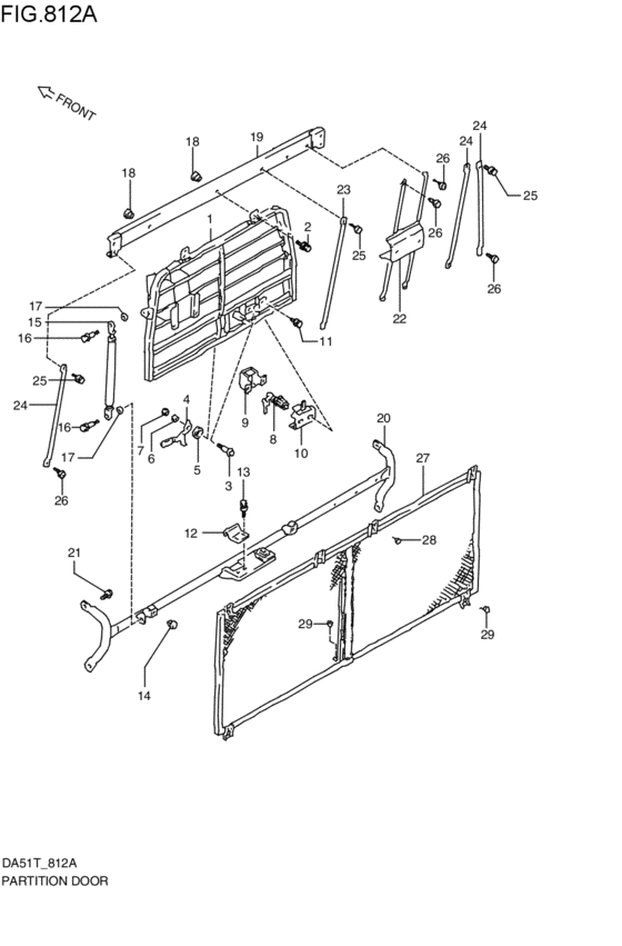 パーテーションドア