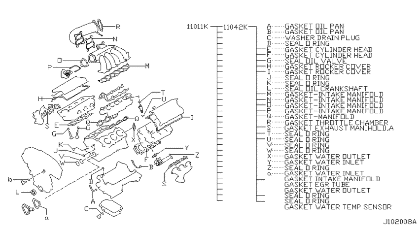 Engine gasket kit