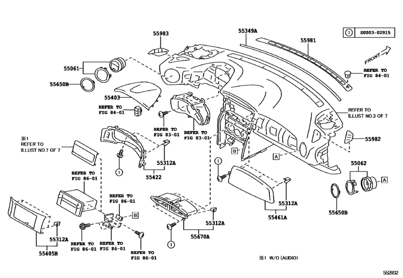 Instrument Panel & Glove Compartment