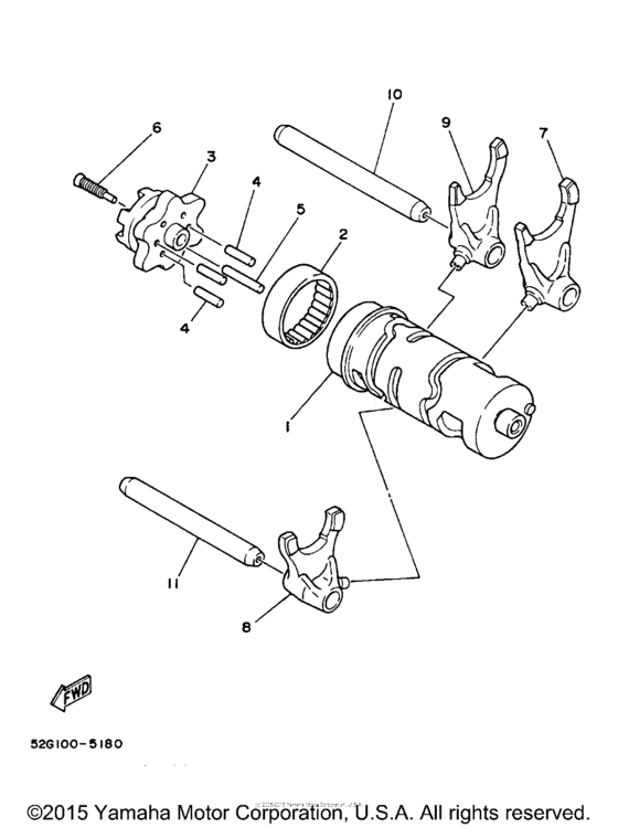 Shift Cam & Fork