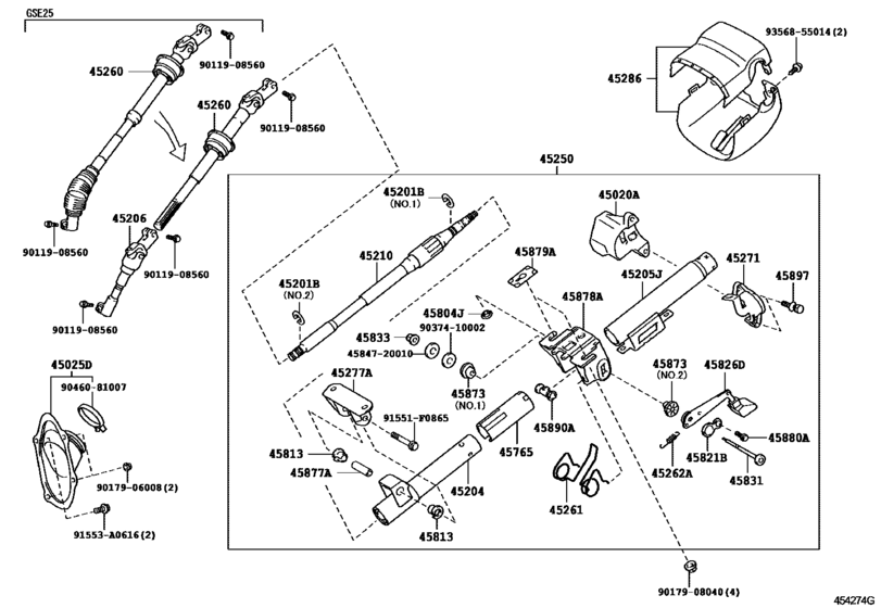 Steering Column & Shaft