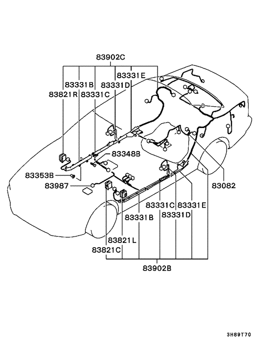 Wiring & attaching parts