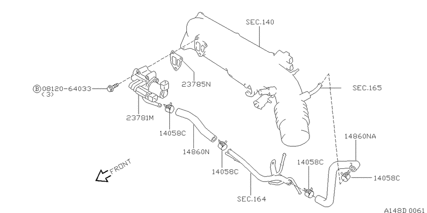 Secondary air system