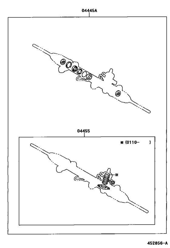 Front Steering Gear & Link