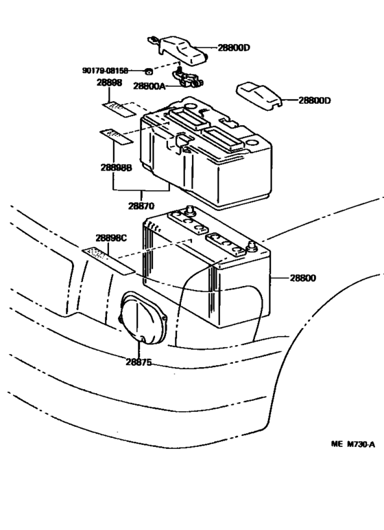 Battery & Battery Cable